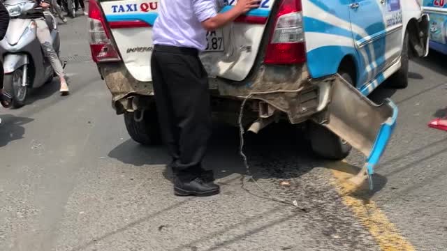 Man Dances in Car After Causing Huge Accident