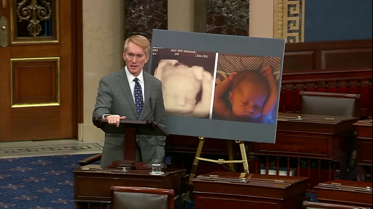 Lankford Defends Right to Life on Senate Floor