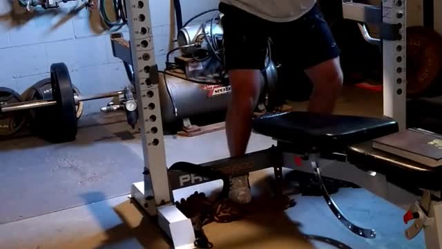 335 x 4 squat with belt