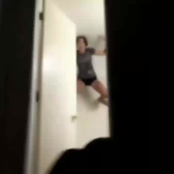 Ghost attack on the young girl