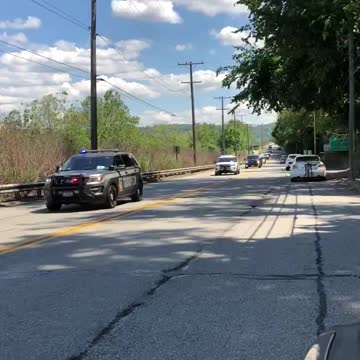 Vice President Pence Motorcade in East Deer PA