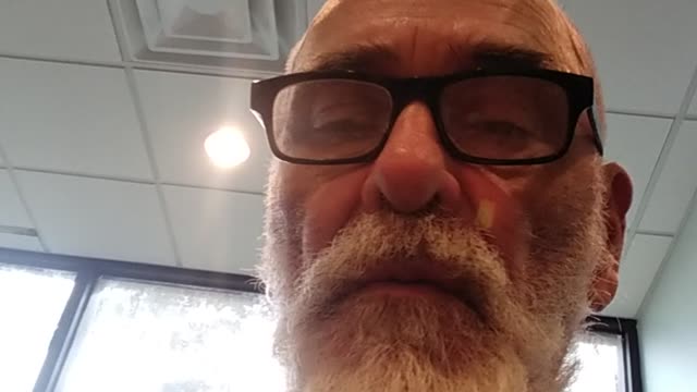 I had my blood drawn this morning...8.11.2022