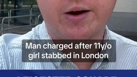 London - Man charged after 11-year-old girl stabbed