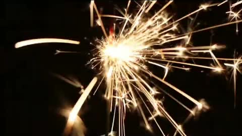 Diwali stick fire crackers video