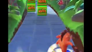 Frosty Lab Assistant Battle Run Gameplay On Turtle Woods - Crash Bandicoot: On The Run! (S4 Boss)