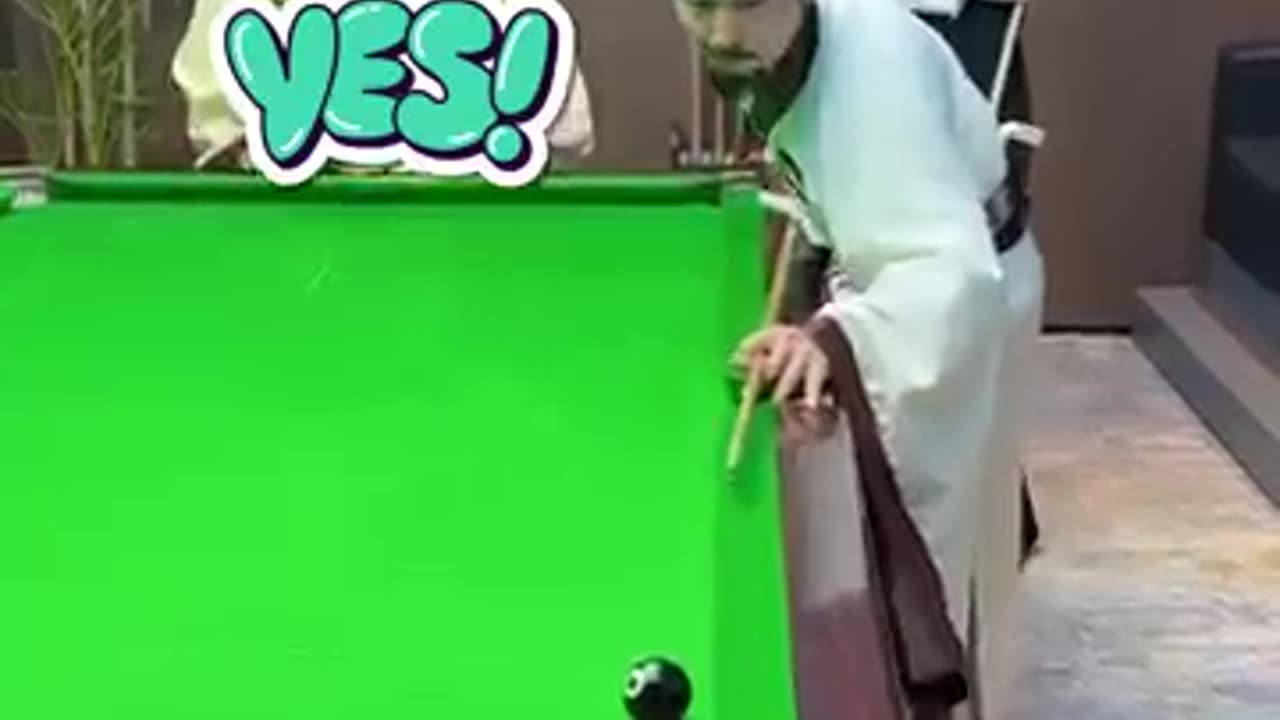 funny billiards video