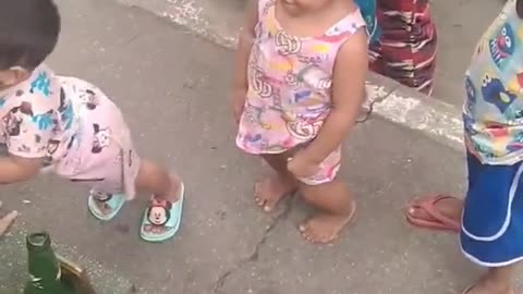 Little Child Dancing TikTok