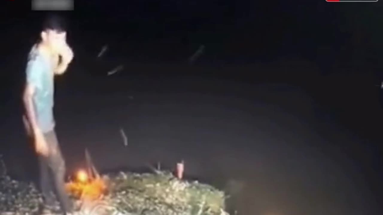 Terrifying Encounter! What Tried to Drag him into the water?