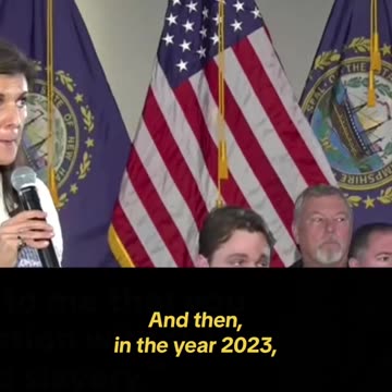 Nikki Haley didn't mention slavery as the cause of the Civil War during a campaign event