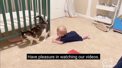 PETS AND CHILD FUNNY MOMENTS 😁 😂