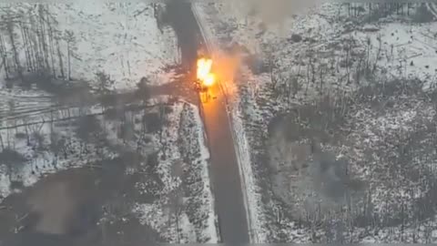 Russian Tanks hit