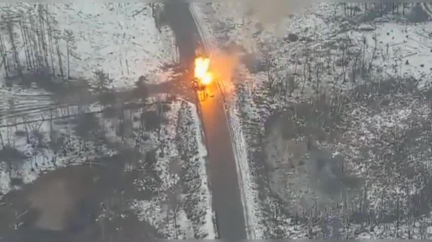 Russian Tanks hit