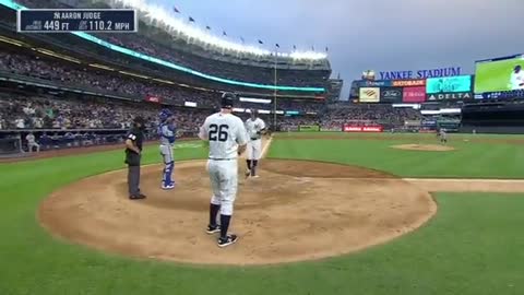 El Home Run número 40 de Aaron Judge en el 2022