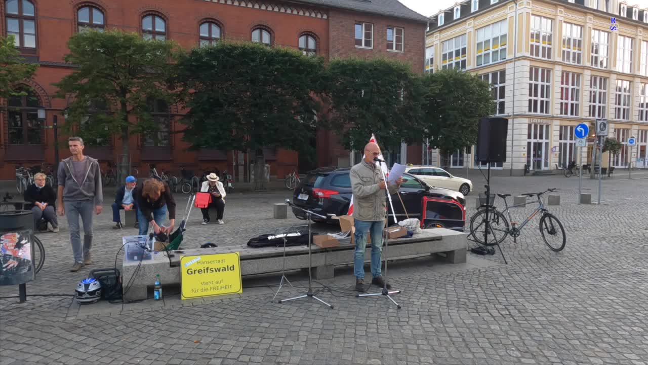 Greifswald - Redebeitrag von Uwe 05-09-2022