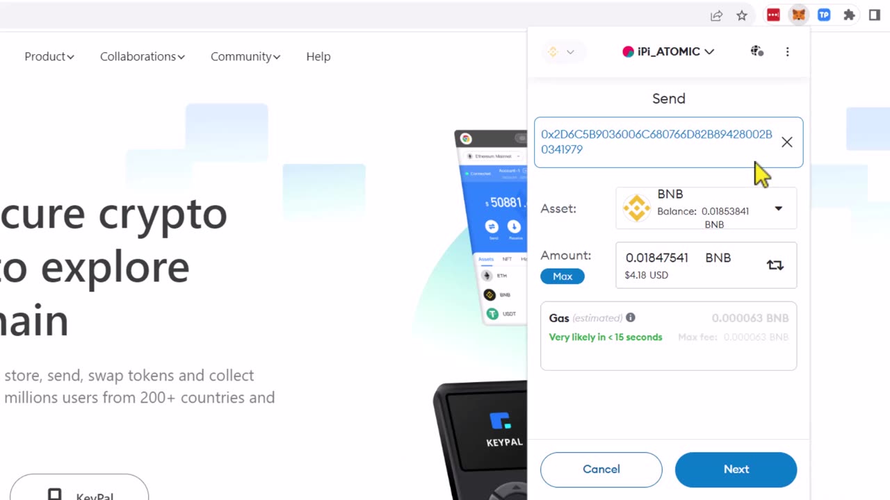 Token Pocket Wallet Setup - Video 2