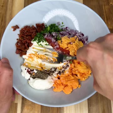 High Protein Spicy Breakfast