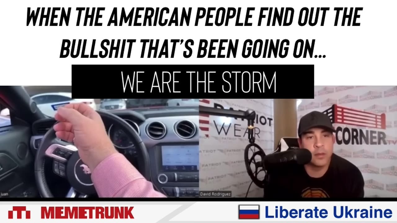 When the American people find out the BULLSHIT that’s been going on…