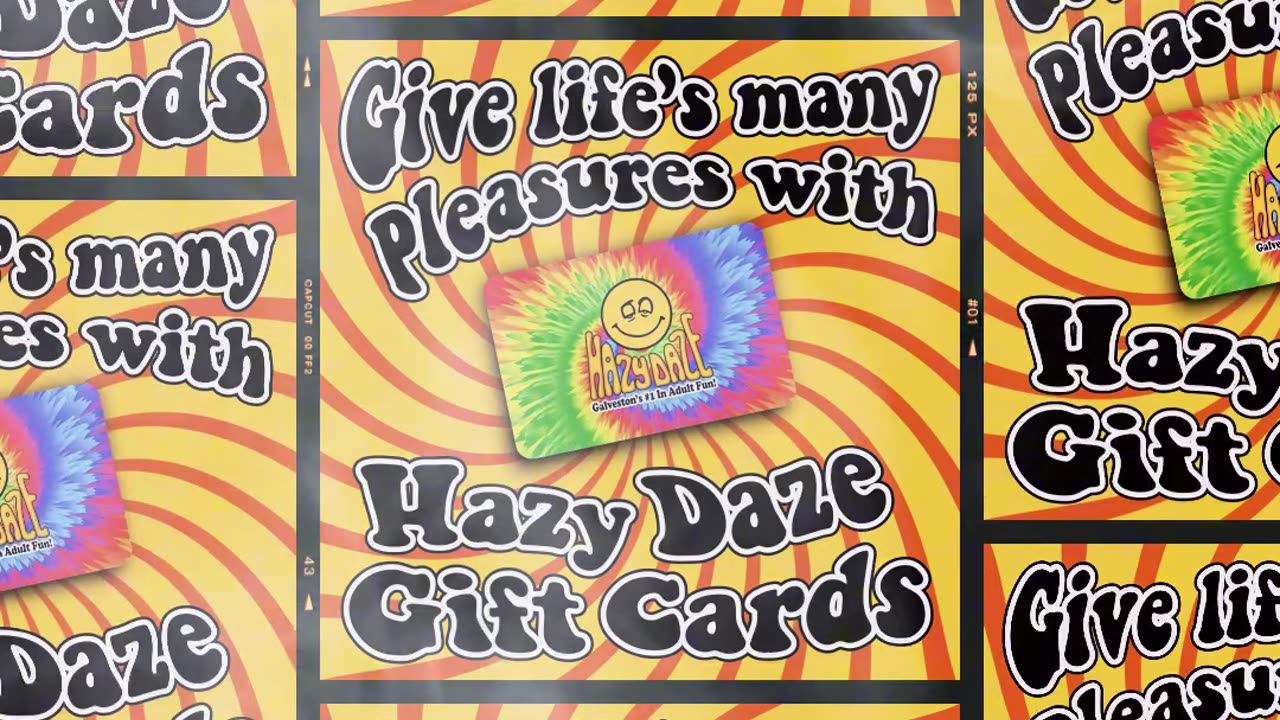 Hazy Daze, Gift Cards!