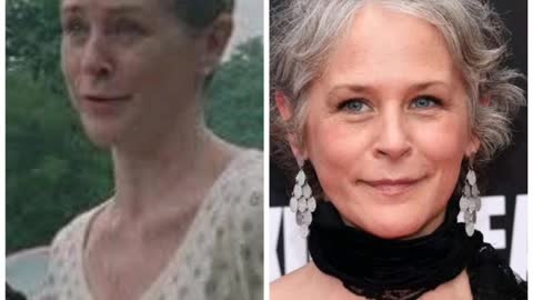 before and after The Walking dead antes e depois