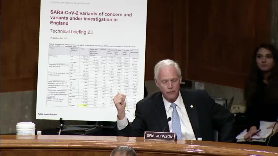 U.S Senator points out ineffectiveness of the jabs, and the dangers of Remdesivir