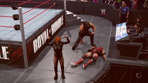 WWE 2k22_ Becky Lynch vs Kevin Nash _intergender _wrestling