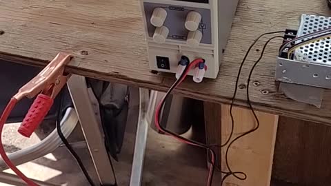 This heater uses 8 watts. Wait until you see what it does at 100...