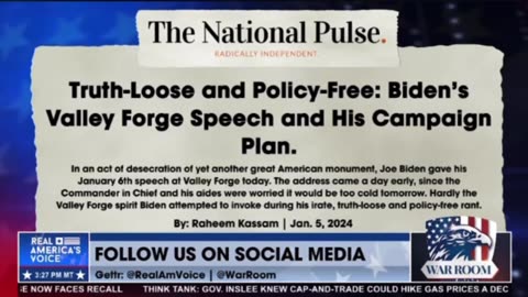 Bannon: Raheem Kassam talk about Biden's speech.