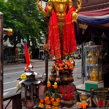 GANESHA SHRINE IN BANGKOK, THAILAND