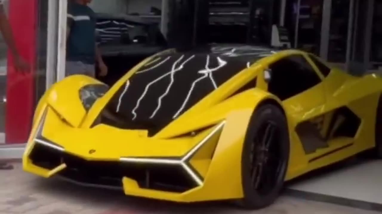 Home made super car Lamborghini Terzo 😱🤯#shorts #viral