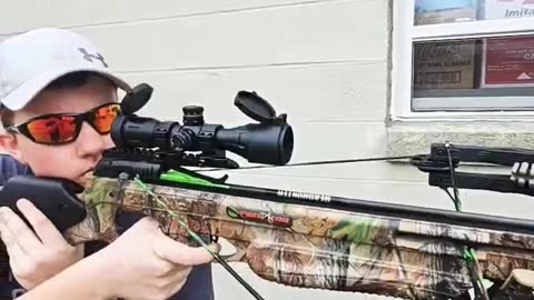 New Optics On The Barnett Predator Crossbow