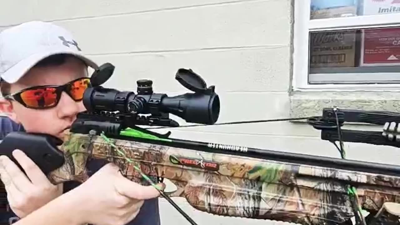 New Optics On The Barnett Predator Crossbow