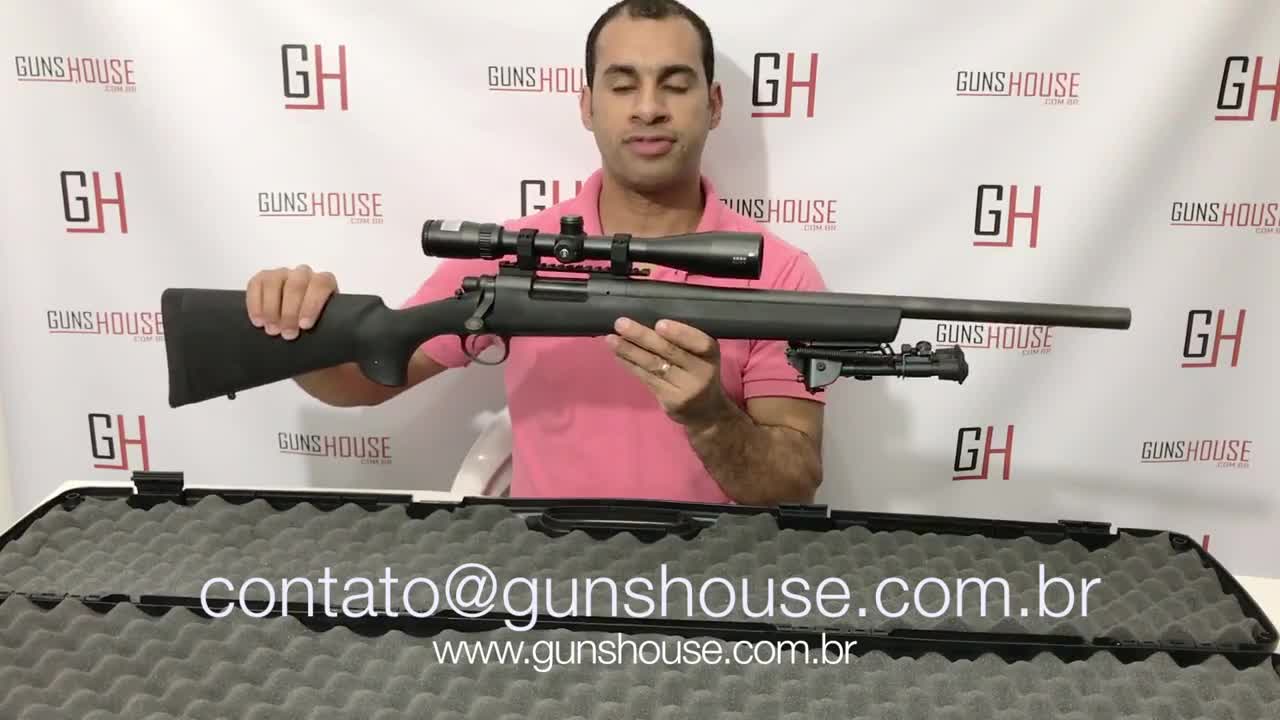 Conheça o Fuzil Remington 700 Tactical