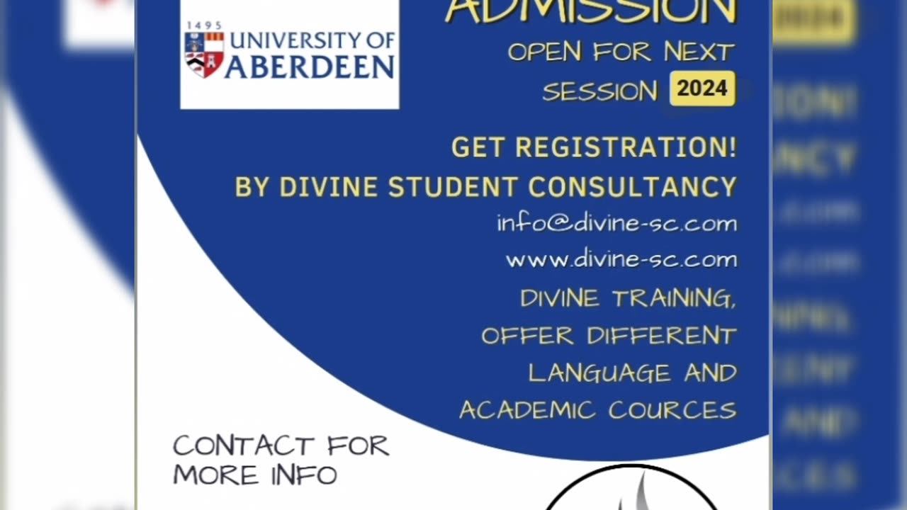 University of Aberdeen Admission Open 2024