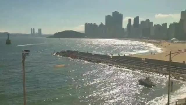 Haeundae Sea in Korea