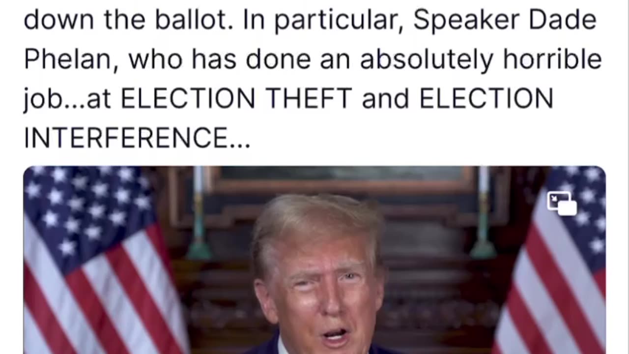 President Trump's Message to Texas