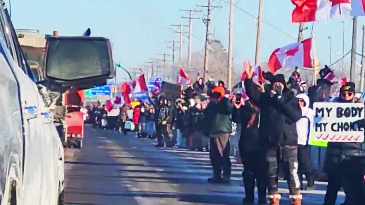 LOVE MY WINNIPEG PATRIOTOS COMING OUT IN FORCE TO SHOW LOVE FOR MY FREEDOM TRUCKERS!!!