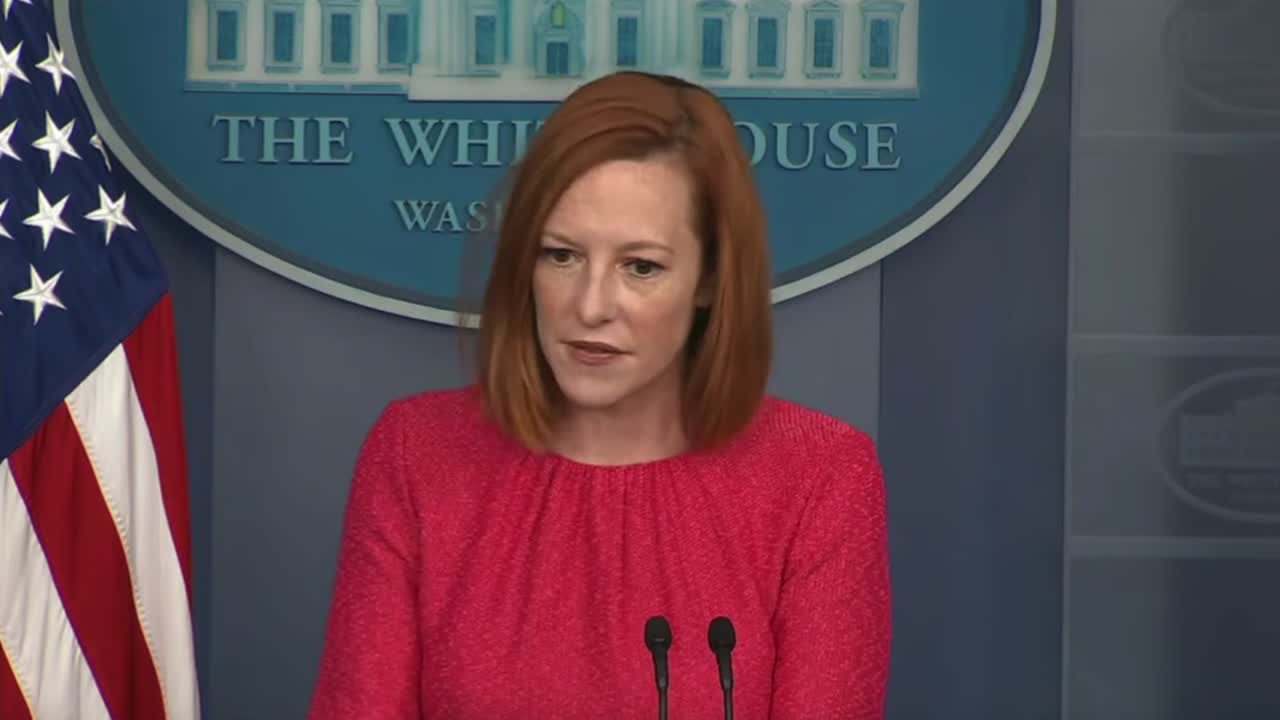 Psaki is asked what people like Nicki Minaj have when it comes to the vaccine