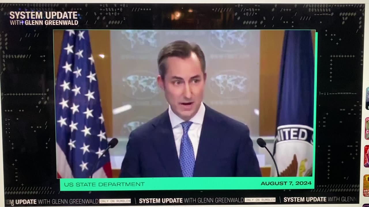 State Department responds to allegations of rape of Palestinian prisoners.