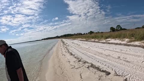 Salty FIsh Excursions cruising beautiful Cape San Blas and Port St Joe Florida