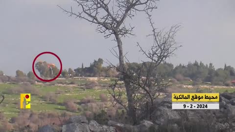 Hezbollah resistance fighters targeting several Israeli army positions