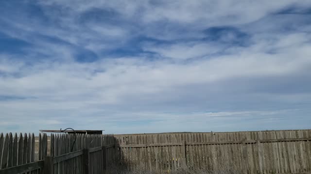 Time lapse New Mexico sky