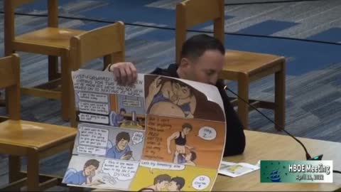 ANGRY dad makes school board listen to sexually explicit material available to kids