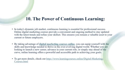 Level Up Your Career: Why Take Digital Marketing Courses Online