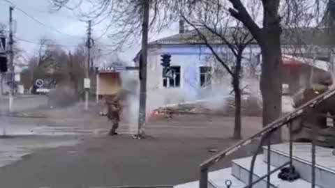 Fighting in the Nikolaev region.