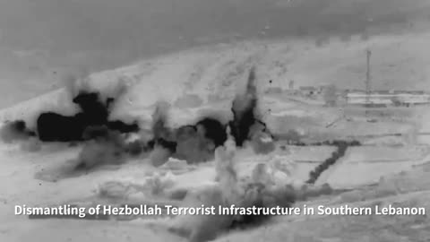 Attached is footage of a strike on terrorist infrastructure by troops of the 769th