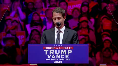 FOX 4 Dallas-Fort Worth-Comedian Tony Hinchcliffe at MSG Trump Rally