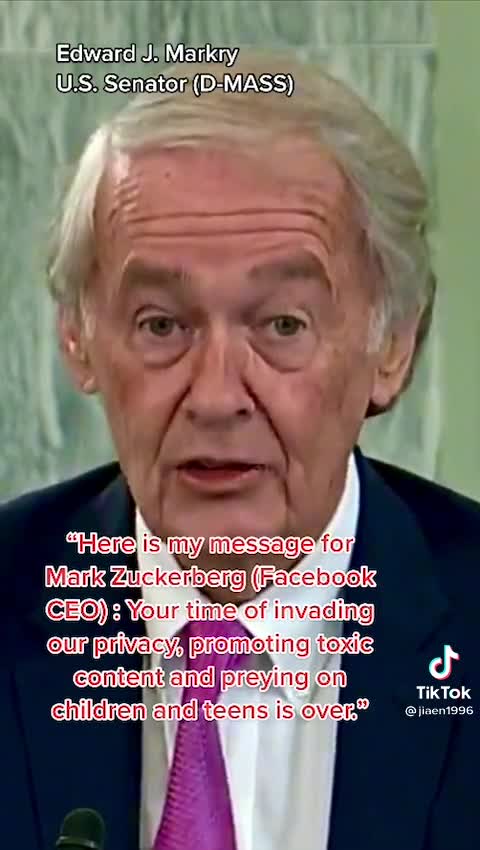Senator Markry Threatened Mark Zuckerberg