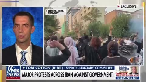 Sen. Tom Cotton: "This is a moment to stand with the people of Iran."