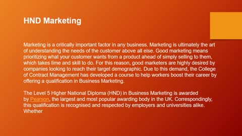hnd online live courses from UK
