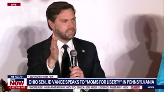 JD Vance town hall with "Moms for America" in Pennsylvania